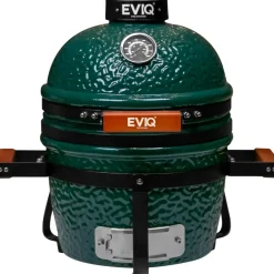 Brico Keramische Barbecue-Eviq Kamado 13" Keramische Barbecue Groen
