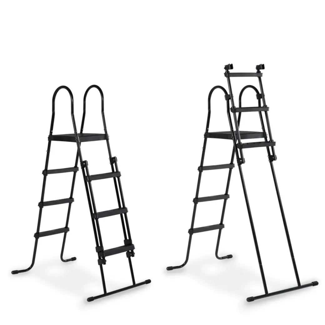 Brico Opzetzwembaden Met Pomp-Exit Black Leather Opzetzwembad Met Filterpomp Zwart O360X122Cm