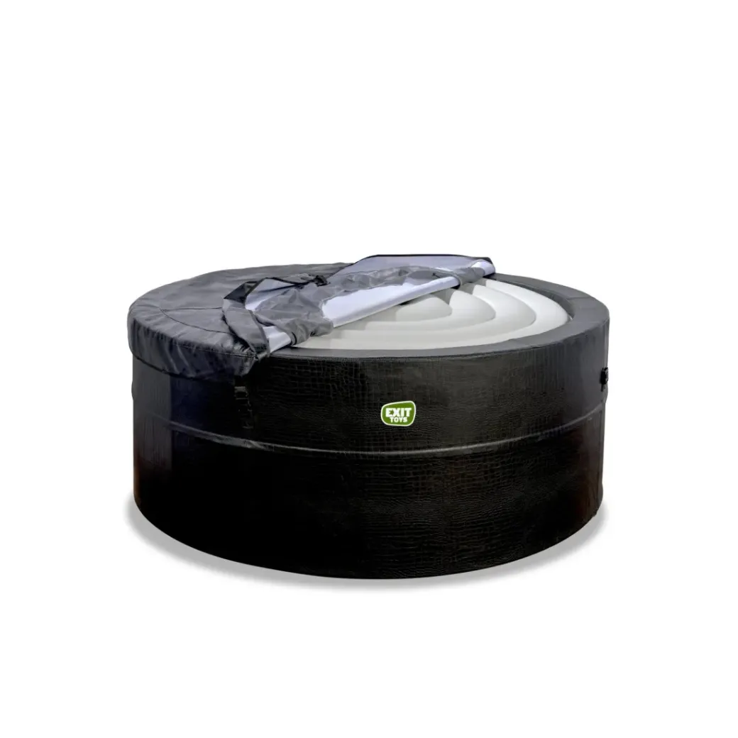 Brico Spa En Jacuzzi-Exit Opblaasbare Jacuzzi Leather Premium Spa Zwart O184X73Cm