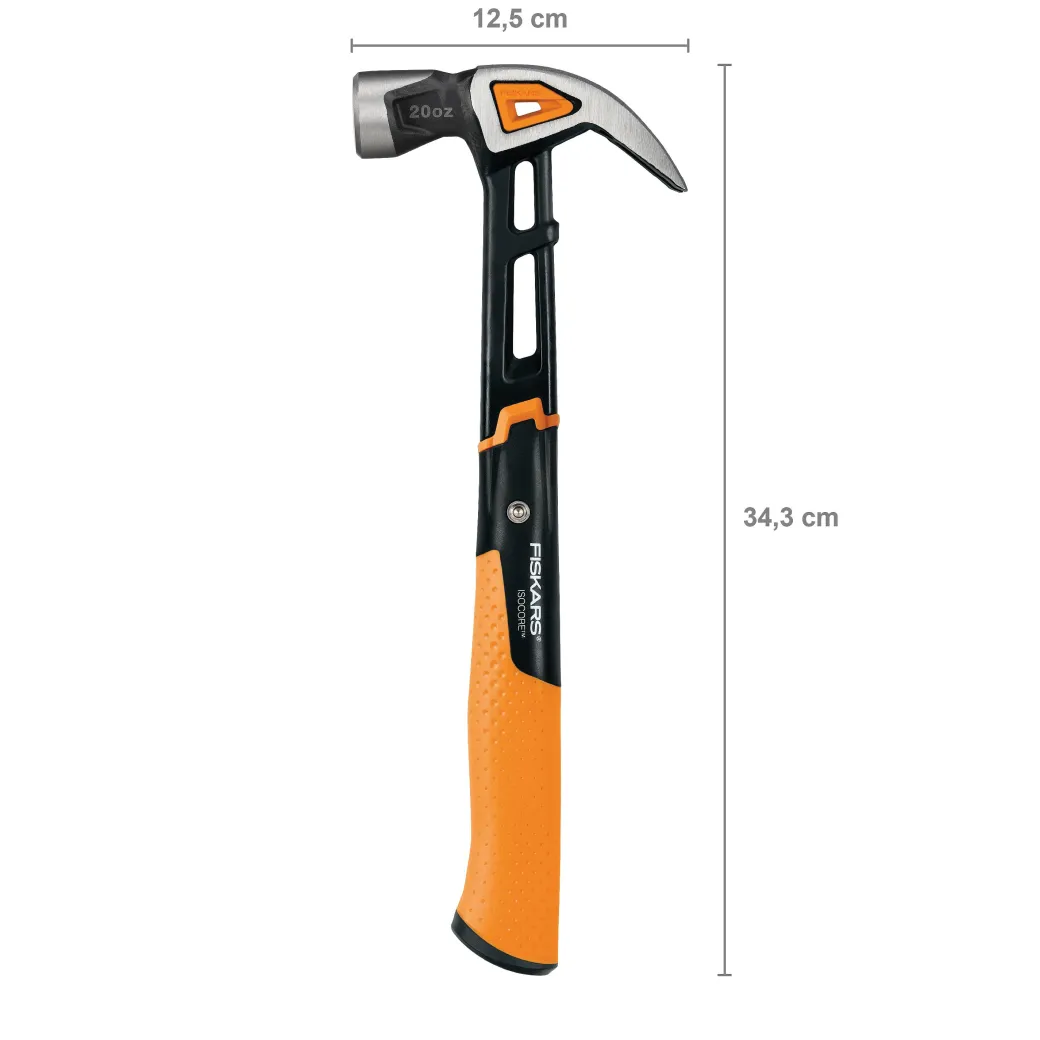 Fiskars Klauwhamer Isocore L Gebogen|Brico Online