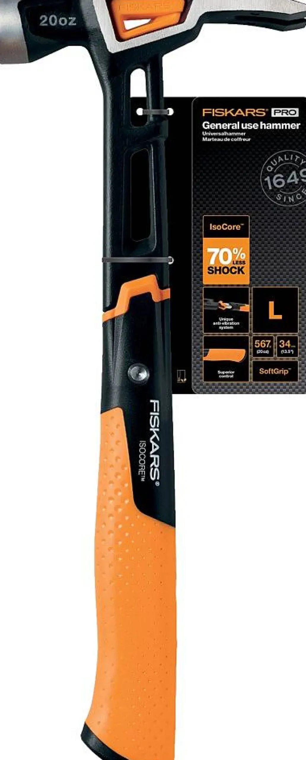 Fiskars Klauwhamer L Isocore|Brico Outlet