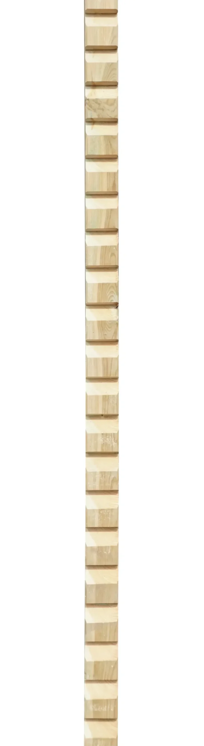 Brico Tuinpalen-Forest-Style Louvrepaal 9X9X200Cm