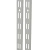Brico Plankendragers-F-Railset Dubbel Wit 200Cm