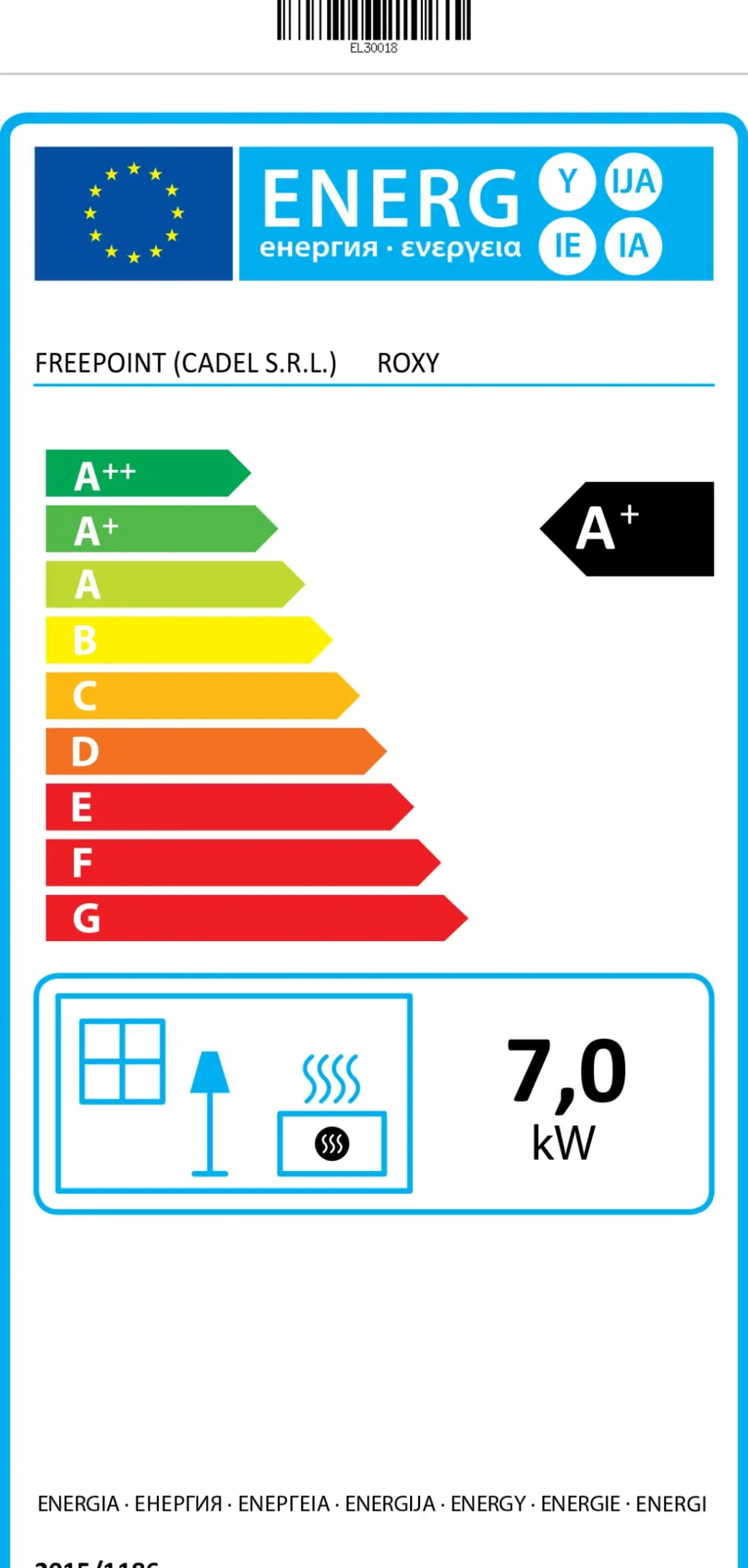 Brico Pelletkachels<Freepoint Pelletkachel Roxy 7Kw