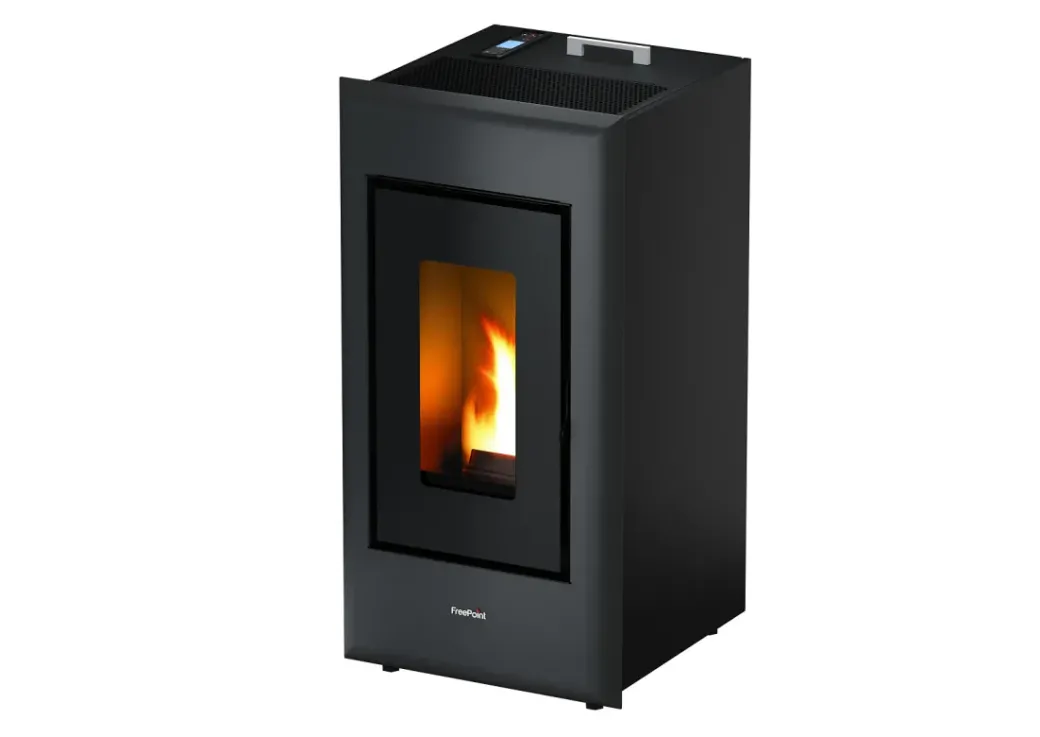 Brico Pelletkachels<Freepoint Pelletkachel Vega 10,5Kw Wit/Zwart