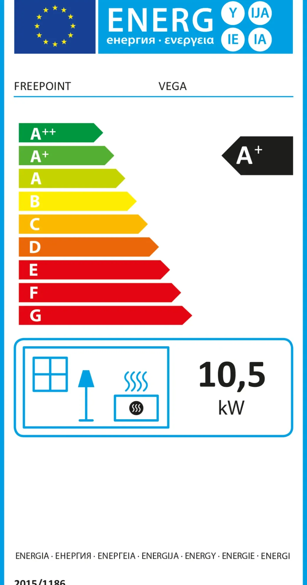 Brico Pelletkachels<Freepoint Pelletkachel Vega 10,5Kw Wit/Zwart