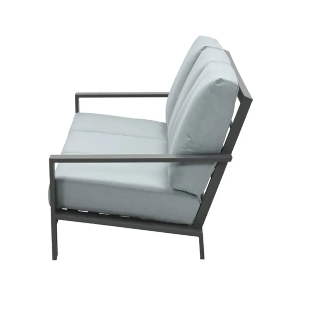 Brico Tuinbanken-Garden Impressions Coba 3-Zits Lounge Tuinbank - Mint Grey