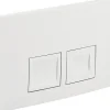 Geberit Bedieningspaneel Delta 50 Voor Up100 Inbouwreservoirs|Mat Wit|Brico Hot