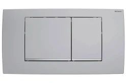 Geberit Bedieningspaneel Twinline 30 Voor Up130 Inbouwreservoirs| 340X185X32Mm Mat Chroom|Brico