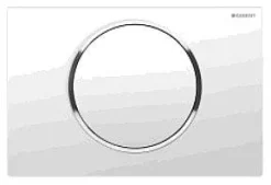 Geberit Bedieningspaneel Sigma 10 Voor Up320, Up720, Up300 En Up700 Inbouwreservoirs| 246X64Mm Wit|Brico Discount
