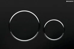 Geberit Bedieningspaneel Sigma 20 Voor Up320, Up720, Up300 En Up700 Inbouwreservoirs| Zwart/Mat|Brico Hot