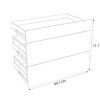 Geheel Van 1 Lade + 2 Korflades Keukenkast Modulo Nyl Opaalwit 90X72Cm|Brico Outlet