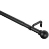 Brico Gordijnrails & Roedes-Gordijnroede Set Berlijn Rvs 110-200Cmx16-19Mm