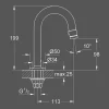 Grohe Toiletkraan Universal Donkergrijs Geborsteld|Brico Hot