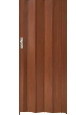 Brico Schuifdeuren-Grosfillex Vouwdeur 'Axia' Pvc Teck 205X84Cm