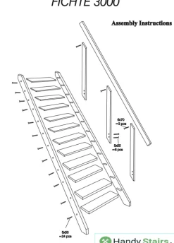 Brico Zoldertrappen-Handystairs Steektrap 