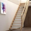 Brico Zoldertrappen-Handystairs Steektrap "Rustic60" - 60Cm Breed - Hoogte 280Cm - 13 Treden Van Grenenhout (30Mm)