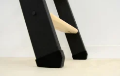 Brico Zoldertrappen-Handystairs Uitschuifbare Steektrap Max6 - H=152 Cm - Beukenhout - Zwart