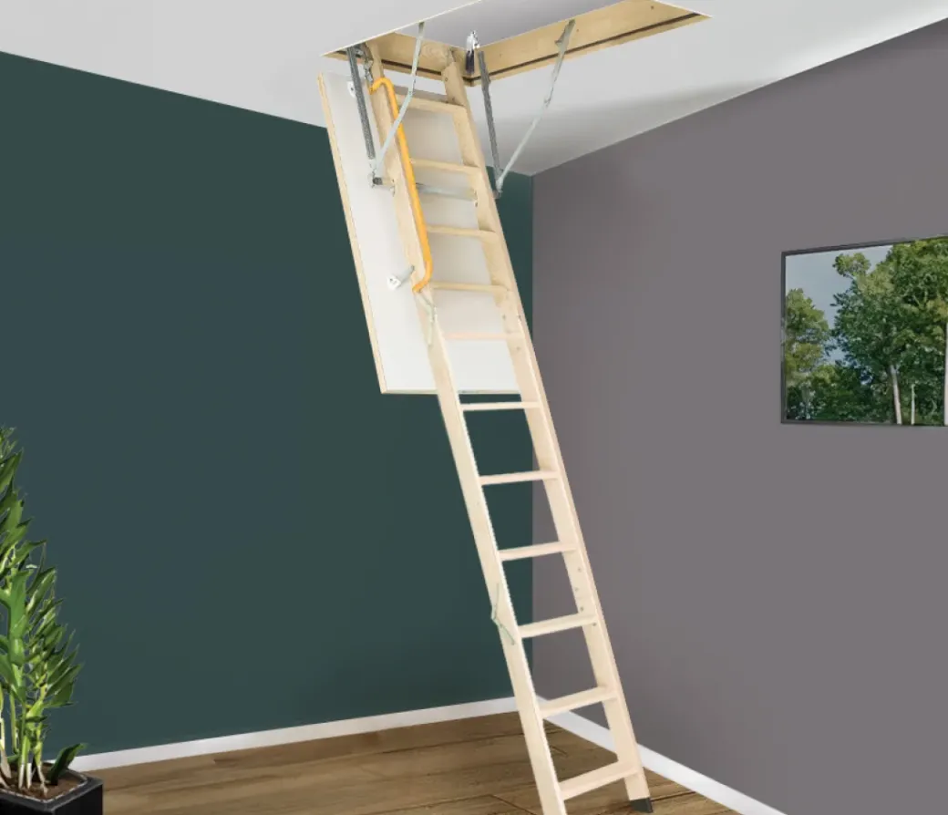 Brico Zoldertrappen-Handystairs Vlizotrap "Tradition" - Bakmaat 110 X 60 Cm - Hoogte 280 Cm - U-Waarde 1.26 W/M²