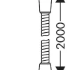 Hansgrohe Doucheslang Sensoflex Rvs 200Cm Chroom|Brico