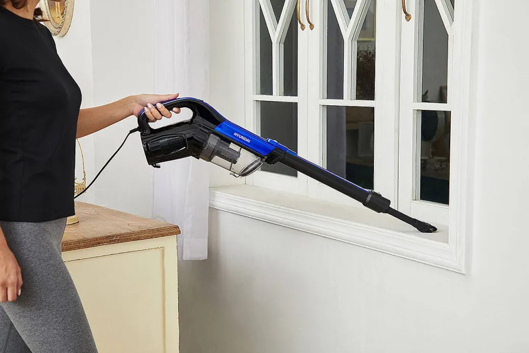 Hyundai Steelstofzuiger + Handvat 600W Blauw|Brico Online