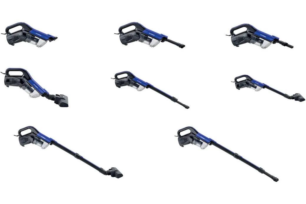 Hyundai Steelstofzuiger + Handvat 600W Blauw|Brico Online