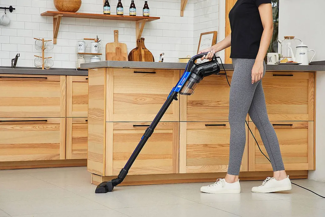Hyundai Steelstofzuiger + Handvat 600W Blauw|Brico Online
