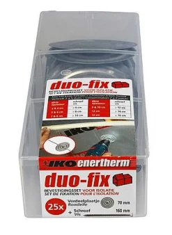 Iko Isolatiebevestigingsset Duo-Fix 16Cm|Brico Hot