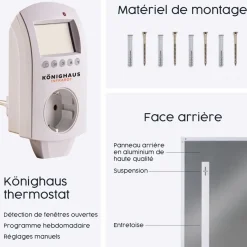 Brico Infrarood & Halogeenradiators<Infrarood Verwarming M-Serie 1000W Met Thermostaat
