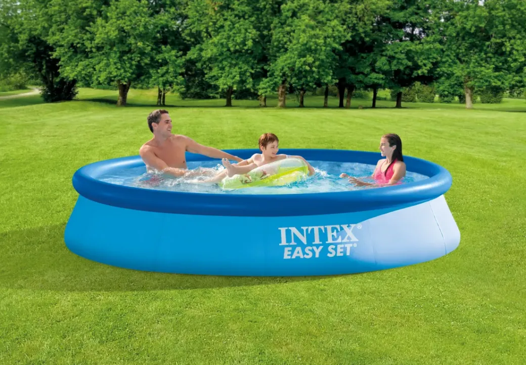 Brico Opblaaszwembaden-Intex Opblaaszwembad Easy Set O366X76Cm