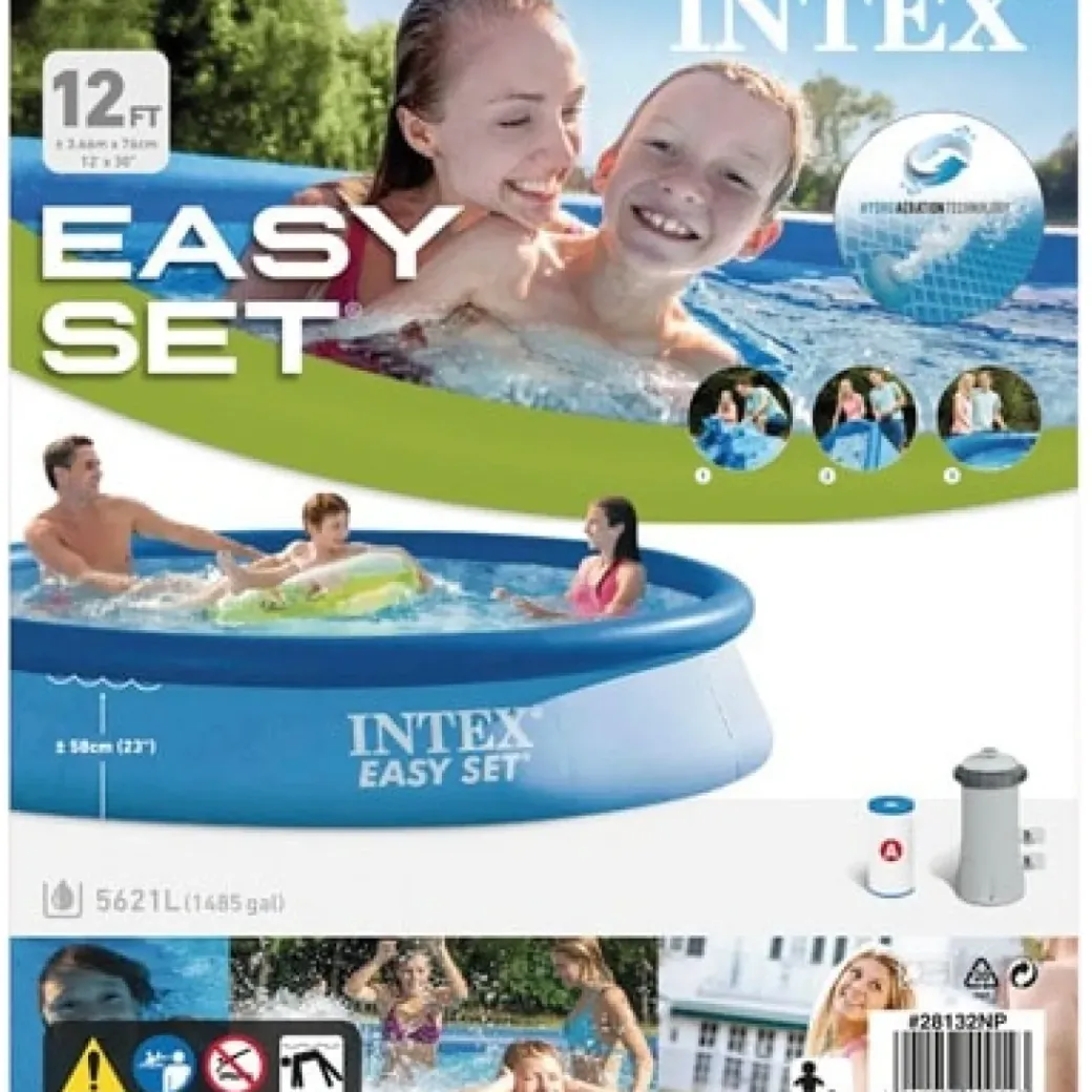 Brico Opblaaszwembaden-Intex Opblaaszwembad Easy Set O366X76Cm