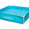 Brico Opzetzwembaden Zonder Pomp-Intex Stalen Opzetzwembad Mini Frame Vierkant 122X122X30Cm