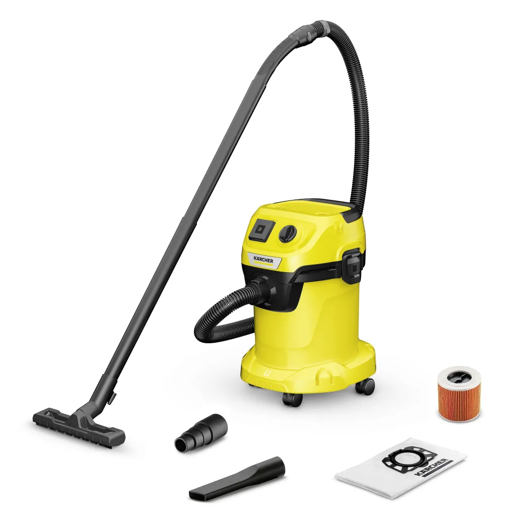 Karcher Nat-En Droogzuiger Wd 3 P 1000W|Brico New