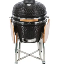 Brico Keramische Barbecue-Keramisch Barbecue Big Kamado 24 Inch Zwart