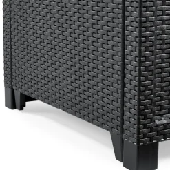Brico Loungesets-Keter Balkon Loungeset Rosalie + Kussens Wicker 3-Delig