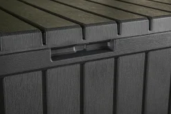 Brico Opbergboxen Tuin-Keter Kussenbox Kentwood Kunststof Antraciet 350L
