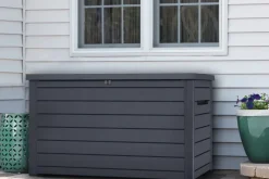 Brico Opbergboxen Tuin-Keter Kussenbox Ontario Antraciet 147X83Cm