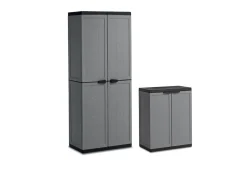 Keter Lage Kast Jolly Grijs|Brico Outlet