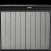 Brico Opbergboxen Tuin-Keter Opbergkast Elite Store Antraciet 123,5X82Cm