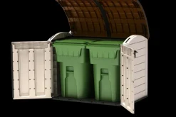 Brico Opbergboxen Tuin-Keter Opbergkast Store It Out Ultra Beige/Bruin 177X113Cm