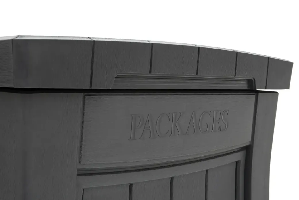 Brico Opbergboxen Tuin-Keter Parcelbox Zwart 53X62Cm