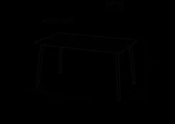 Brico Tuintafels-Keter Tuintafel Metalea Gietijzer 146X87X75Cm