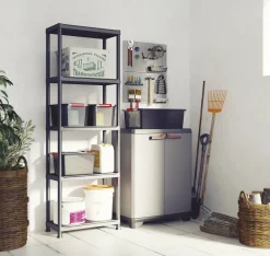Kis Plus 60/5 Kunststof Opbergrek Met 5 Legborden|Brico Online