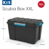 Kis Scuba Opbergbox Xl 110L Zwart/Blauwe|Brico Online