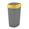 Kis Vuilsnisbak 'Dual Swing Eco' Geel En Grijs 50 L|Brico Clearance