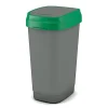 Kis Vuilsnisbak 'Dual Swing Eco' Groen En Grijs 50 L|Brico Online