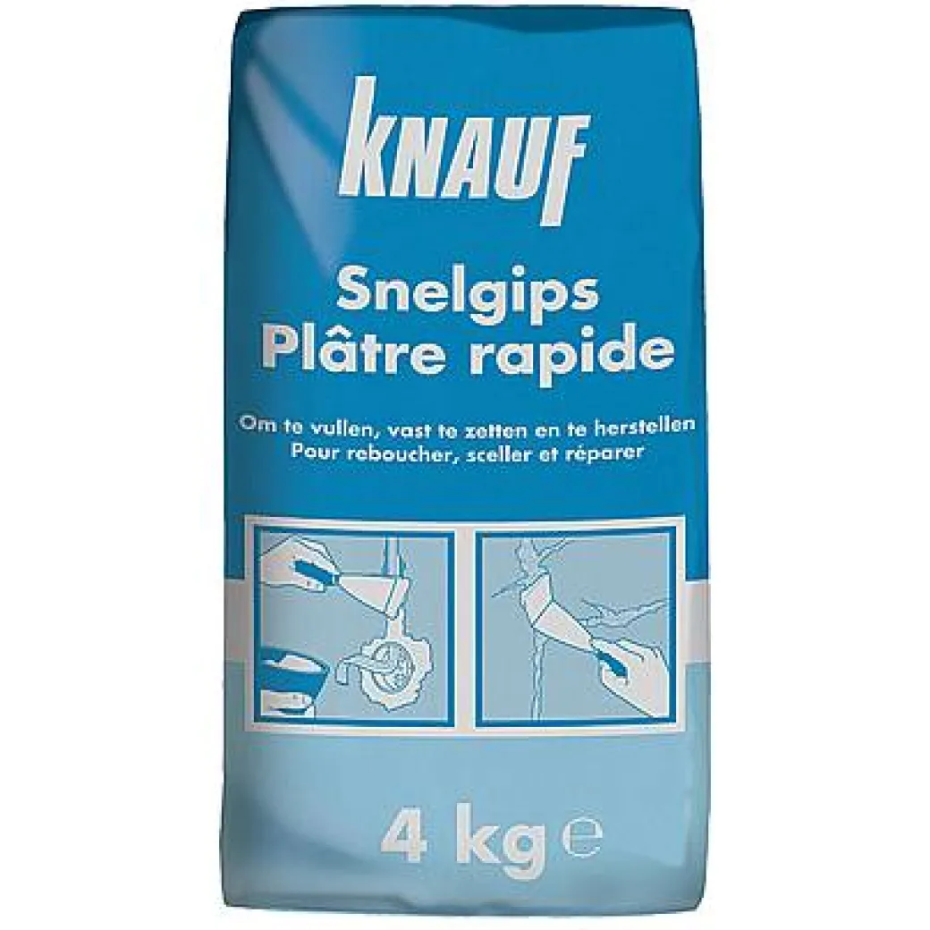 Knauf Snelgips 2 Kg|Brico Hot