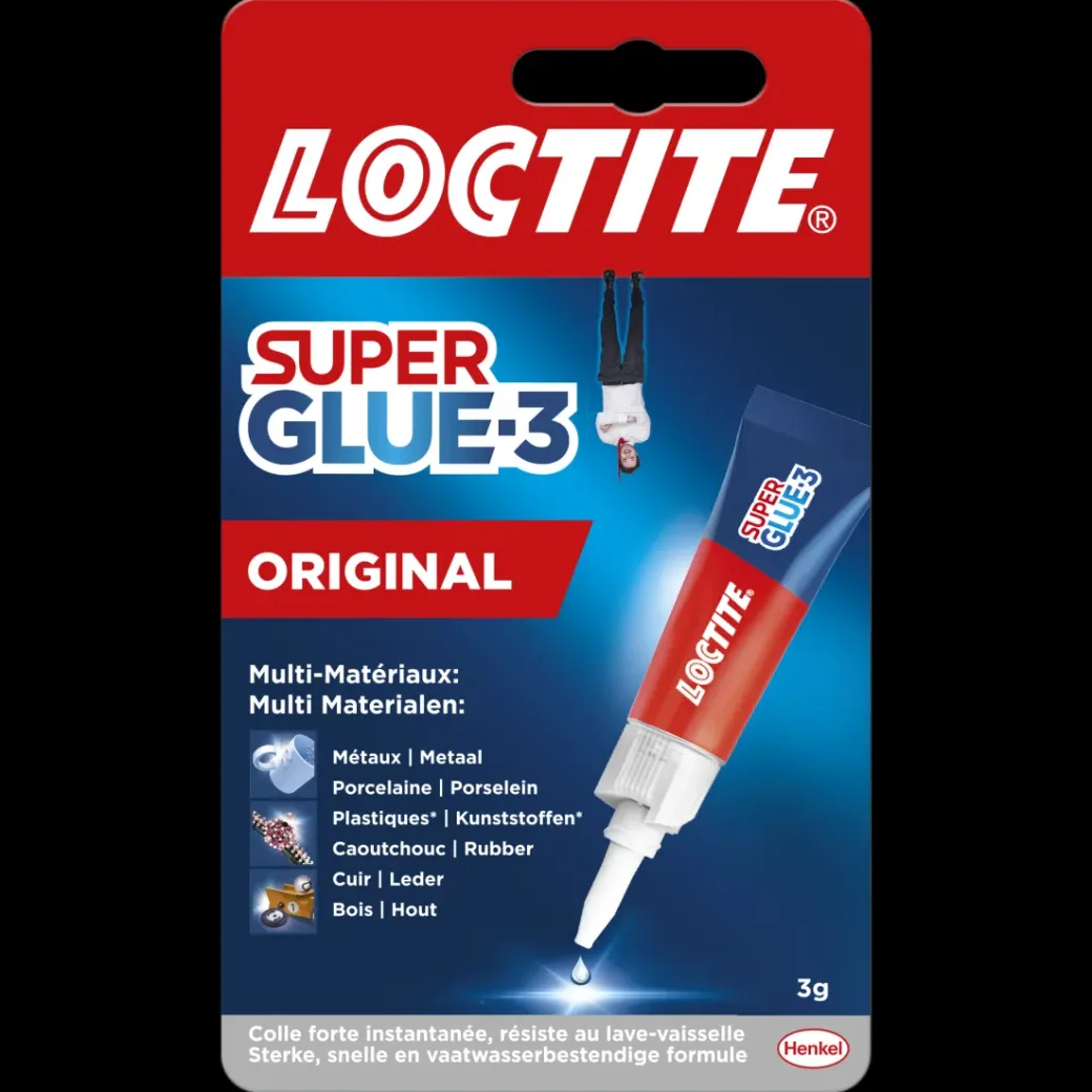 Brico Lijm- & Kitpistolen-Loctite Secondelijm Original Universal 3Gr