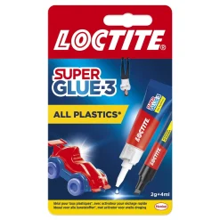 Loctite Secondelijm Super Glue-3 All Plastics 2Gr+4Ml|Brico Outlet