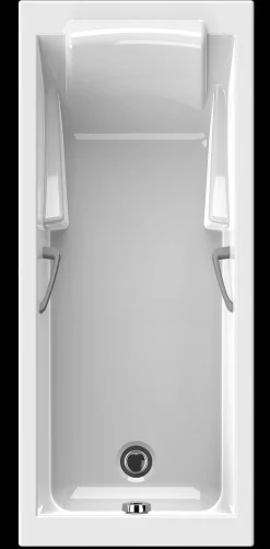 Lodge Rechthoekig Bad - 170 X 70 X 54-57 Cm - Puretex®|Brico